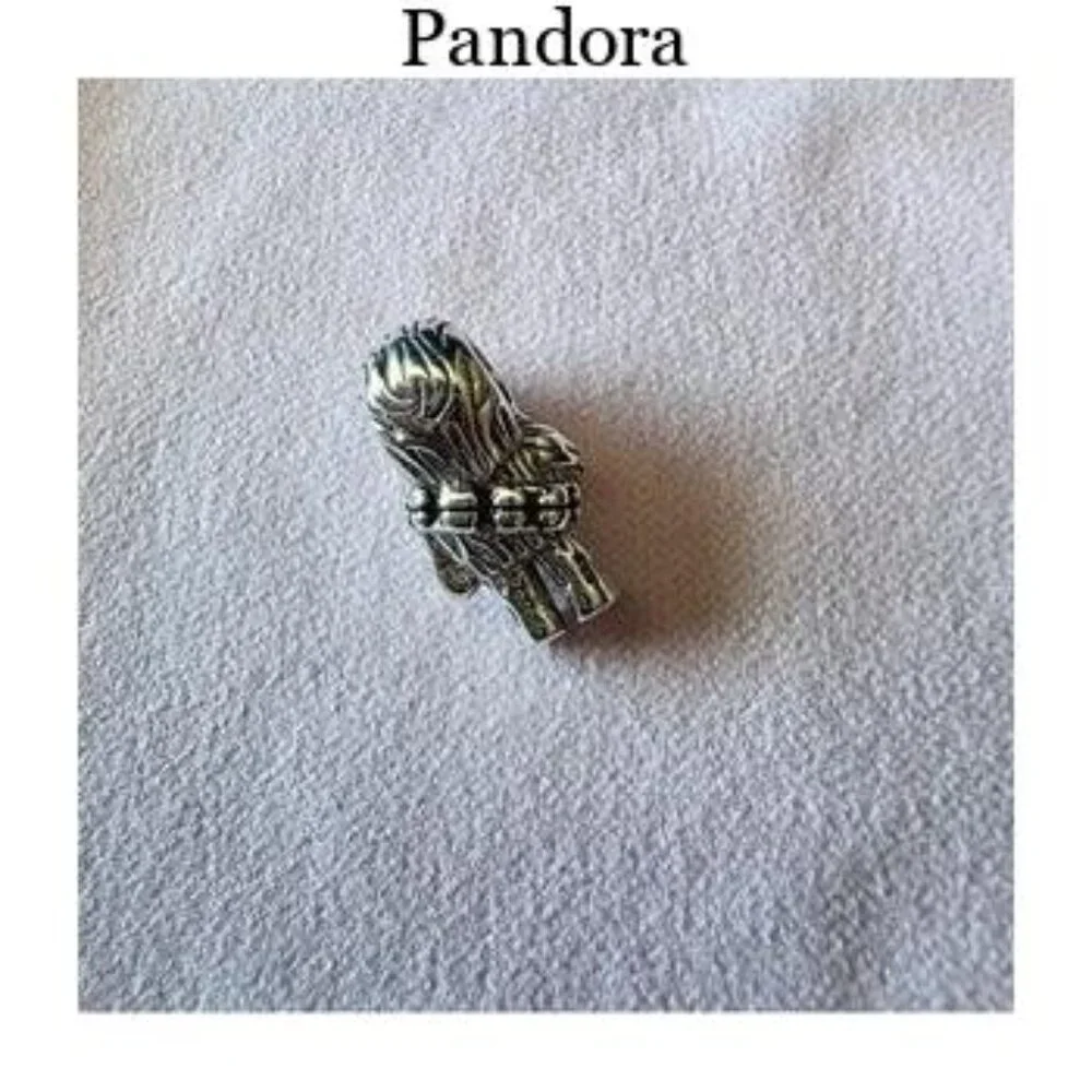New Pandora ??Star Wars Chewbacca silver charm for jewelry bracelet